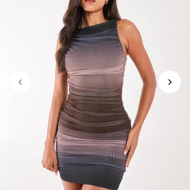 Women's Dress - Brown/Grey - 8 on Productcaster.