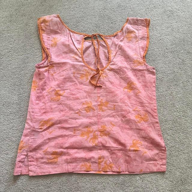 Women's Blouse - Pink/Multi - 8 on Productcaster.