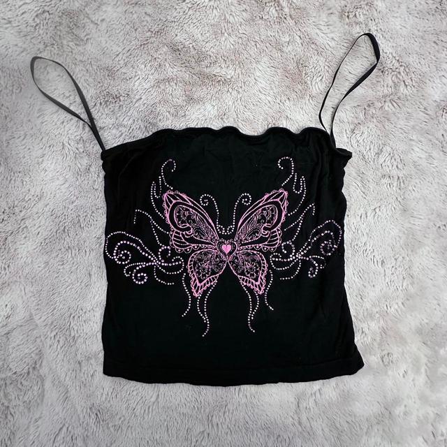 Women's Crop top - Black - S on Productcaster.