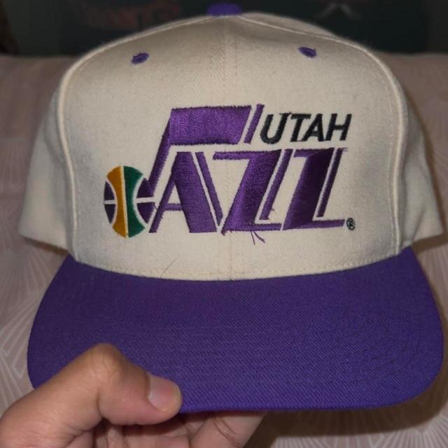 NBA Men's Caps - Purple/White on Productcaster.