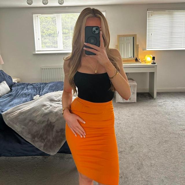 Women's Skirt - Orange - 25" on Productcaster.