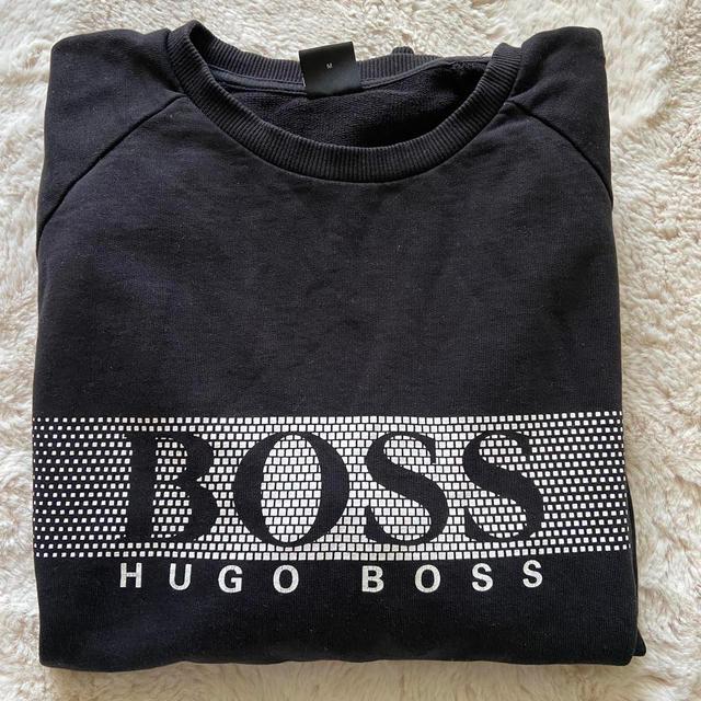 Hugo Boss Men's Sweatshirt - Black - M on Productcaster.