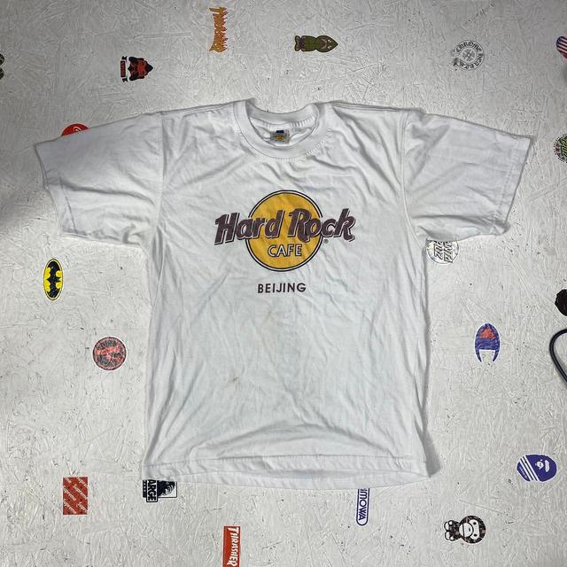 Hard Rock Cafe Men's T-shirt - White - M on Productcaster.