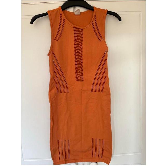 iets frans... Women's Bodycon Dress - Orange - 8 on Productcaster.