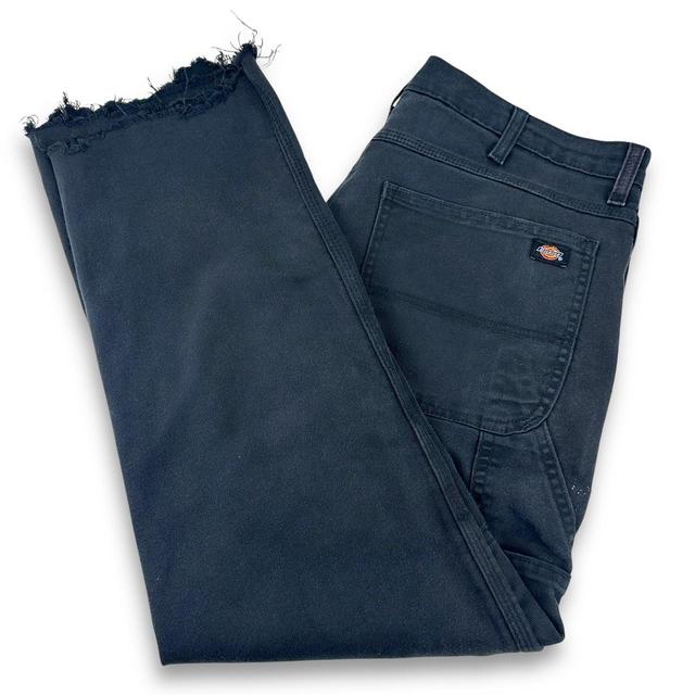 Dickies Men's Straight leg Cargo Trousers - Black - 36" on Productcaster.