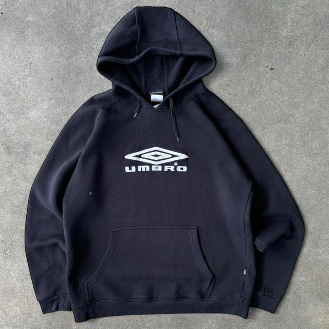 Umbro Men's Hoodie - Black - M on Productcaster.