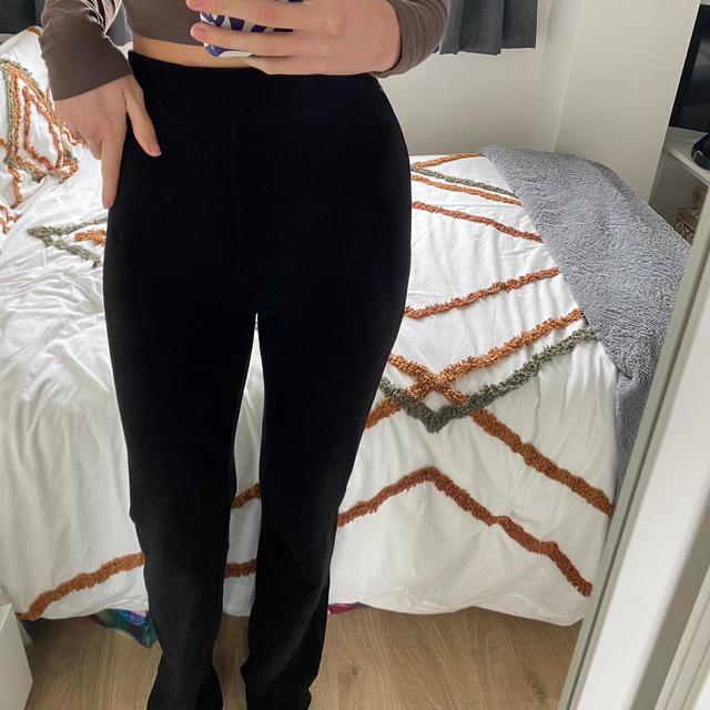 Topshop Tall Women's Trousers - Black - UK 10 on Productcaster.