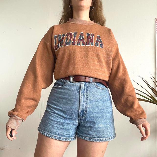 Vintage Women's Sweatshirt - Brown - L on Productcaster.