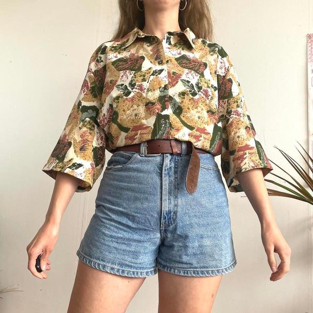 Vintage Women's Blouse - Multi - XL on Productcaster.