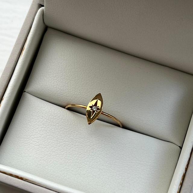 Natalie Marie Jewellery Women's Ring - Gold on Productcaster.