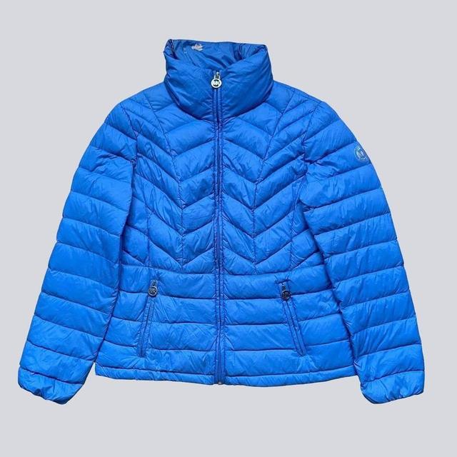 Michael Kors Women's Lightweight Jacket - Blue - M on Productcaster.