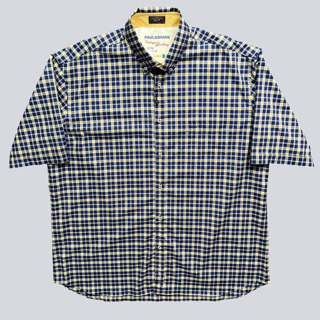 Paul & Shark Men's Shirt - Blue - L on Productcaster.