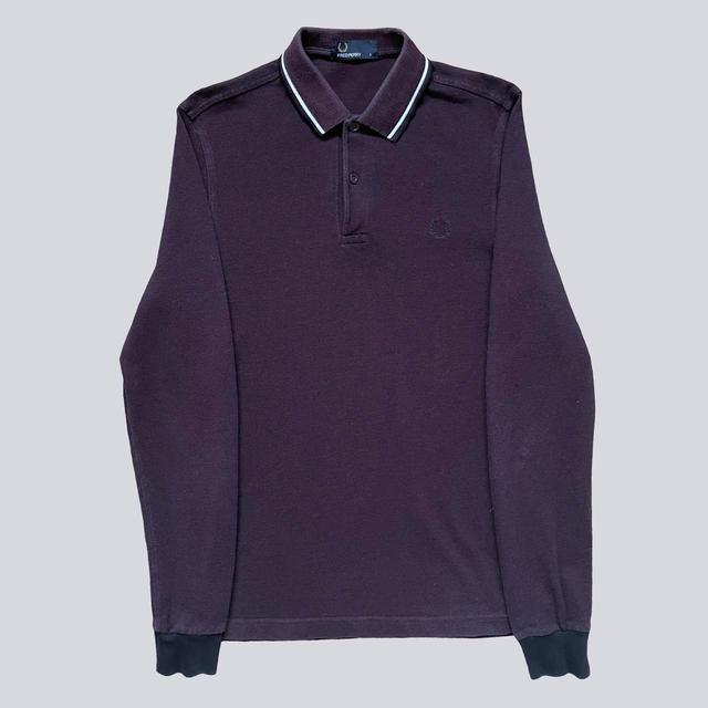 Fred Perry Men's Polo shirt - Burgundy/Black - S on Productcaster.