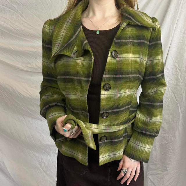 Per Una Women's Duster Jacket - Green - UK 14 on Productcaster.