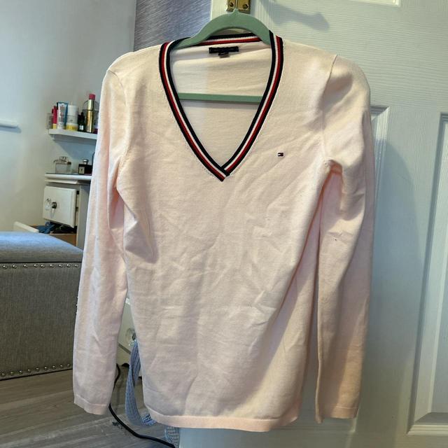 Tommy Hilfiger Women's Jumper - Pink - S on Productcaster.