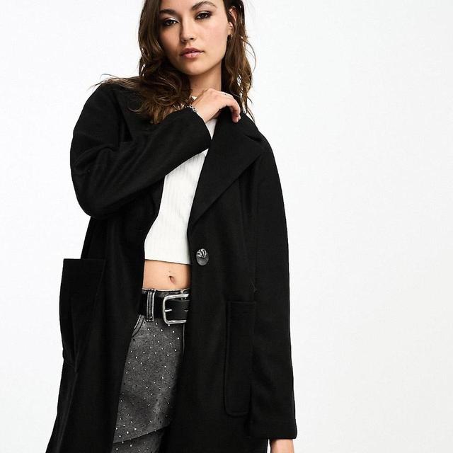 ONLY Women's Coat - Black - XS on Productcaster.