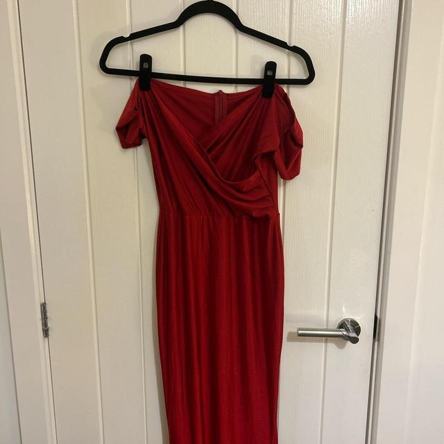 Women's Fishtail Dress - Red - One size on Productcaster.