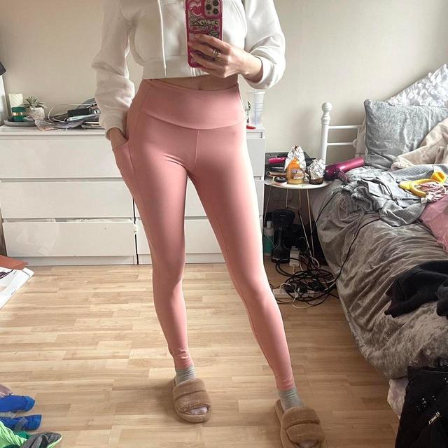 Women's Leggings - Pink - S on Productcaster.