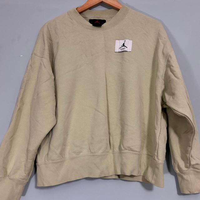 Nike Men's Jumper - Cream - M on Productcaster.