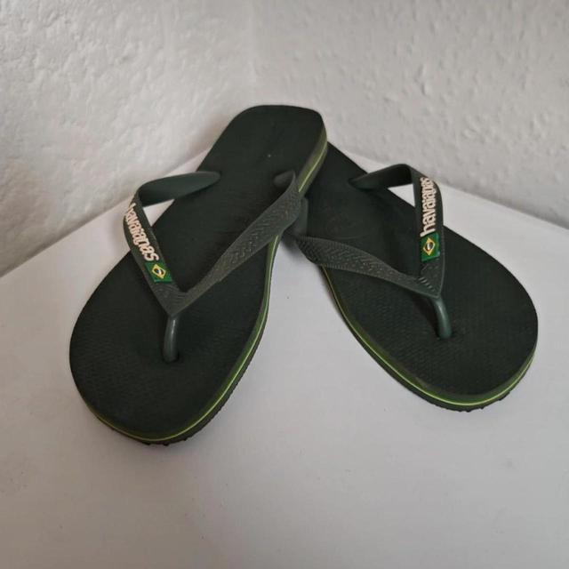 Havaianas Men's Flip flops - Green - UK 6.5 on Productcaster.