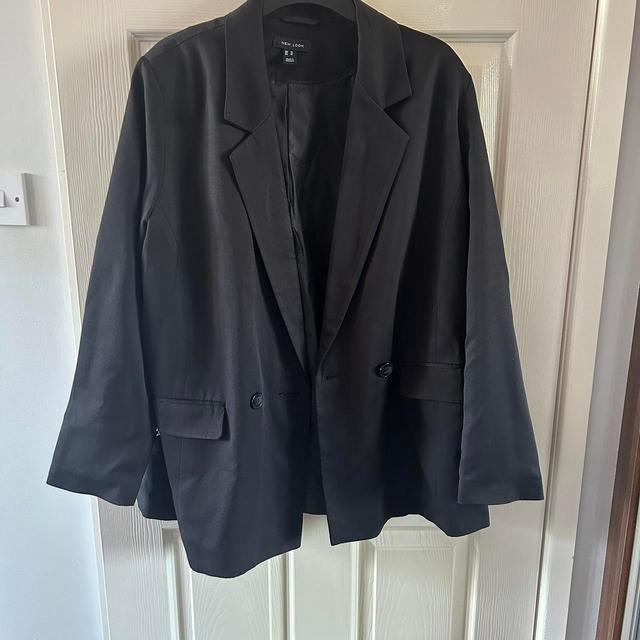 New Look Women's Blazer Jacket - Black - UK 14 on Productcaster.