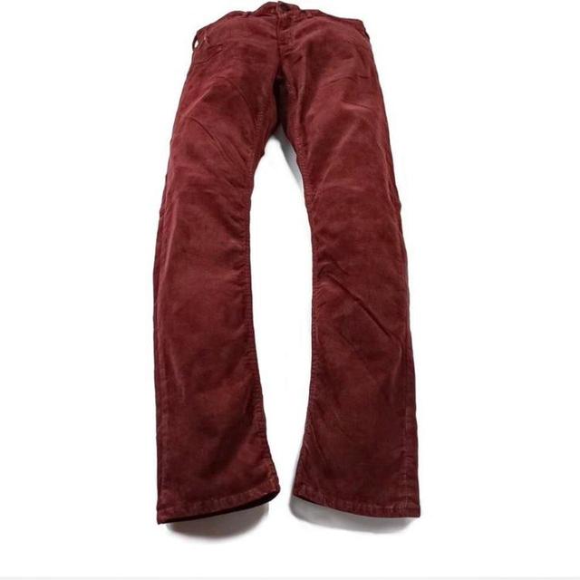 Men's Trousers - Burgundy - 32" on Productcaster.