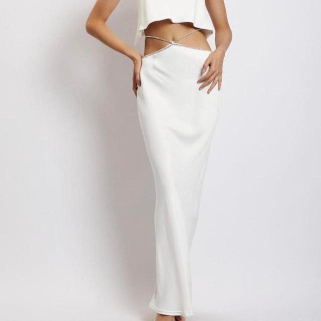 Meshki Women's Party Skirt - White - M on Productcaster.