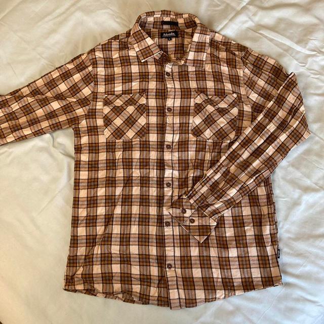 Afends Men's Shirt - Brown - L on Productcaster.