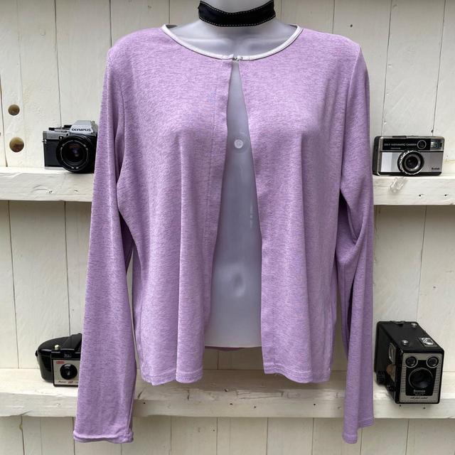 New Look Women's Cardigan - Purple - 18 on Productcaster.