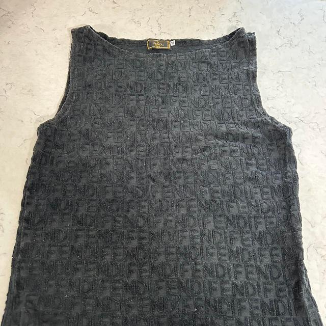 Fendi Women's Vest - Black - 14 on Productcaster.