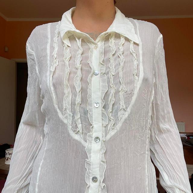 Women's Shirt - White/Cream - M on Productcaster.