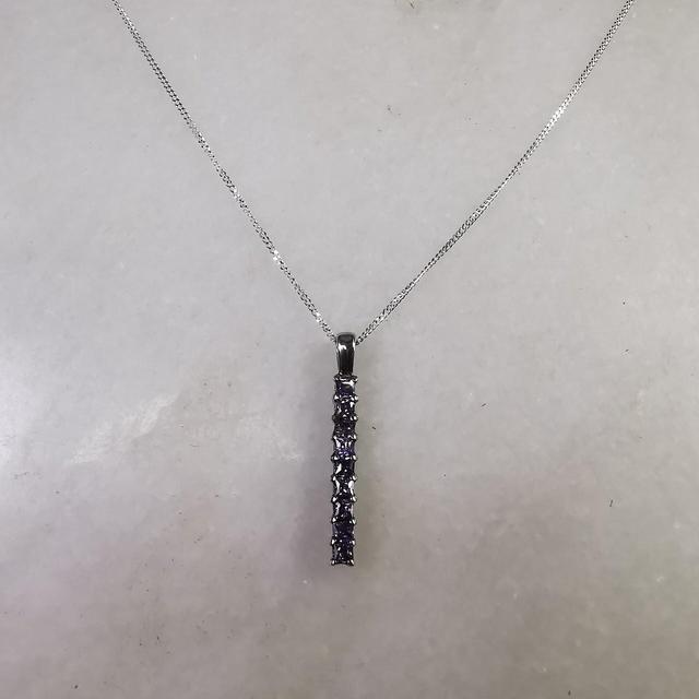 Preloved Women's Necklace - Purple on Productcaster.