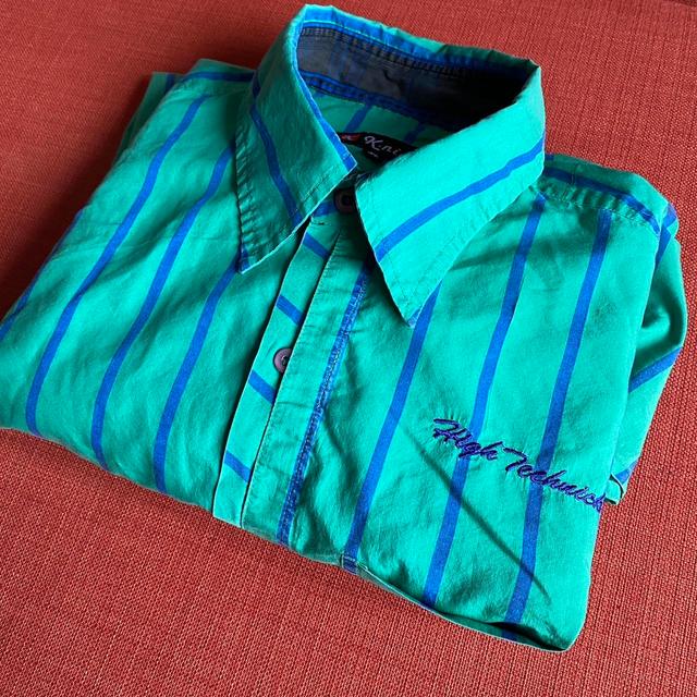 Men's Shirt - Green/Multi - L on Productcaster.