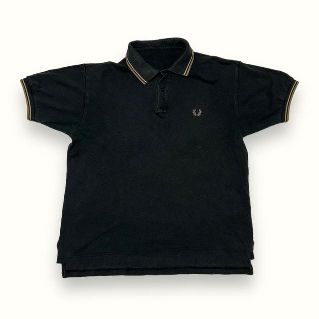 Fred Perry Men's Polo shirt - Black/Grey - M on Productcaster.