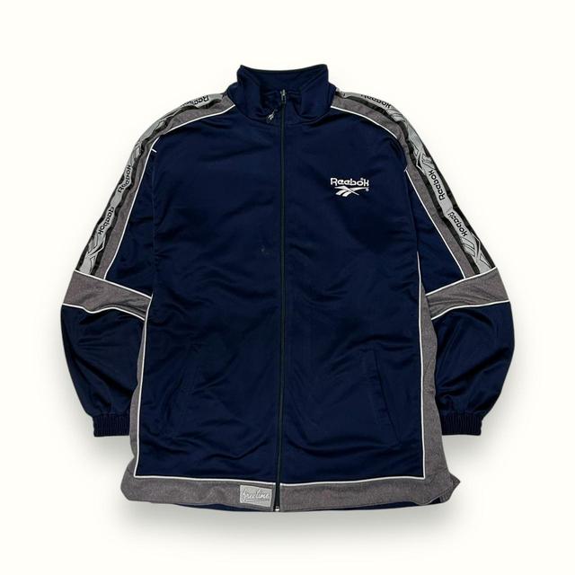 Reebok Men's Jacket - Navy/Blue - XXL on Productcaster.