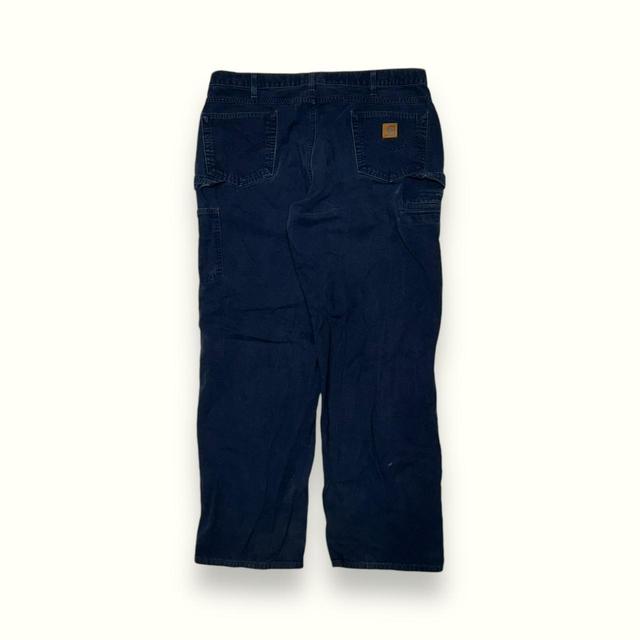 Carhartt Men's Trousers - Navy/Blue - 38" on Productcaster.