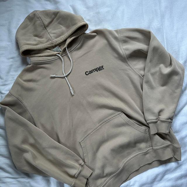 Camper Men's Hoodie - Tan/Cream - L on Productcaster.