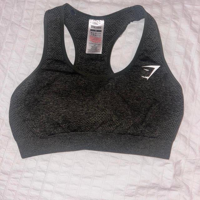 Gymshark Women's Top - Green/Black - S on Productcaster.