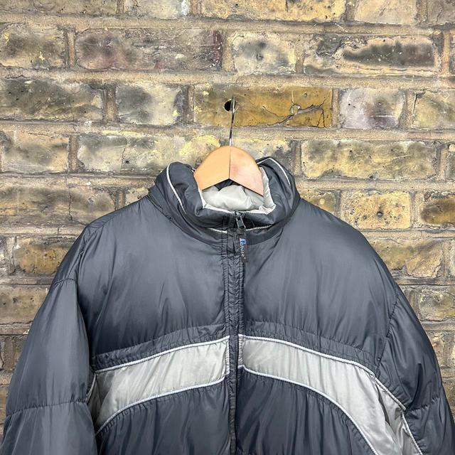 Deadstock Men's Puffer Jacket - Grey - M on Productcaster.