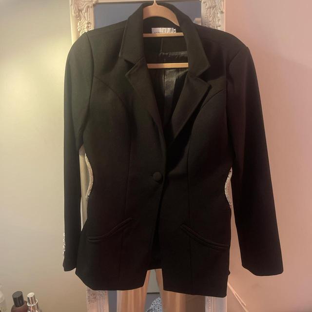 Women's Blazer Jacket - Black - M on Productcaster.