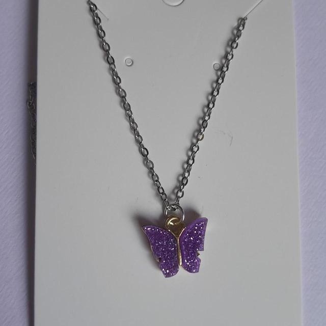 Women's Necklace - Purple on Productcaster.