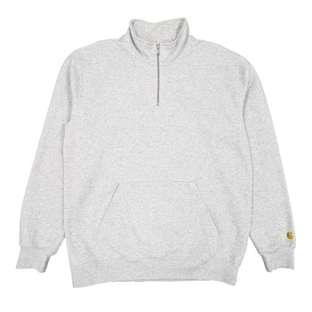 Carhartt Men's Sweatshirt - Grey - XL on Productcaster.