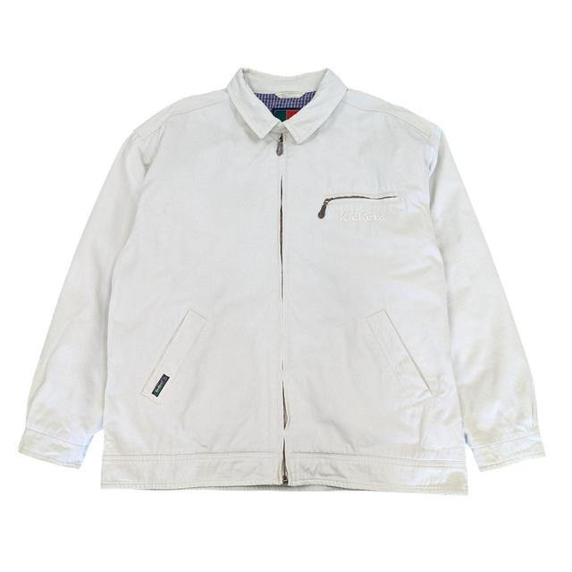 Kickers Men's Bomber Jacket - White - L on Productcaster.