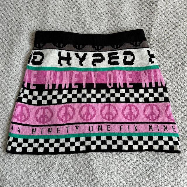 H&M Women's Skirt - Multi/Pink - M on Productcaster.