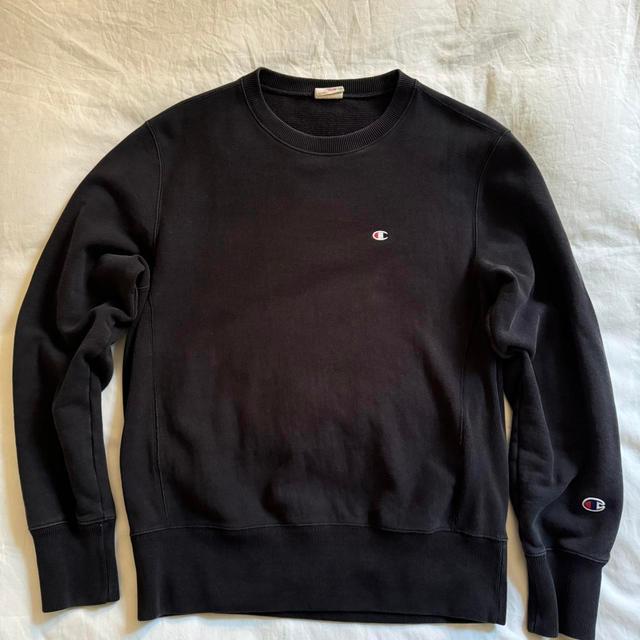 Champion Men's Sweatshirt - Black - M on Productcaster.