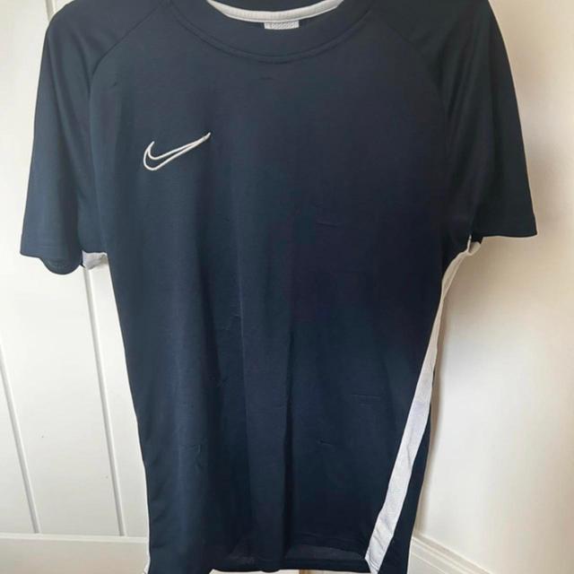 Nike Men's T-shirt - Navy - S on Productcaster.