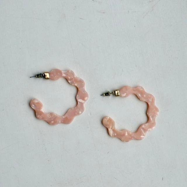 Women's Earrings - Pink on Productcaster.