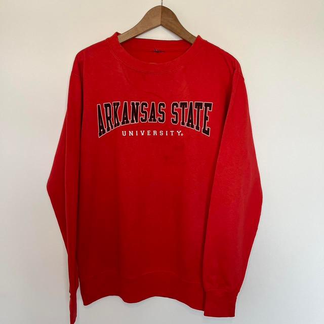 Men's Sweatshirt - Red - M on Productcaster.