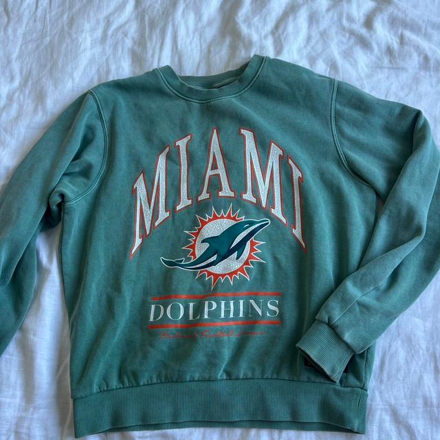 NFL Women's Sweatshirt - Green - S on Productcaster.