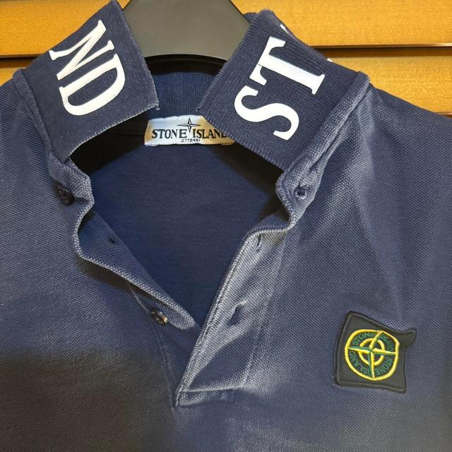 Stone Island Women's Polo shirt - Navy - 8 on Productcaster.